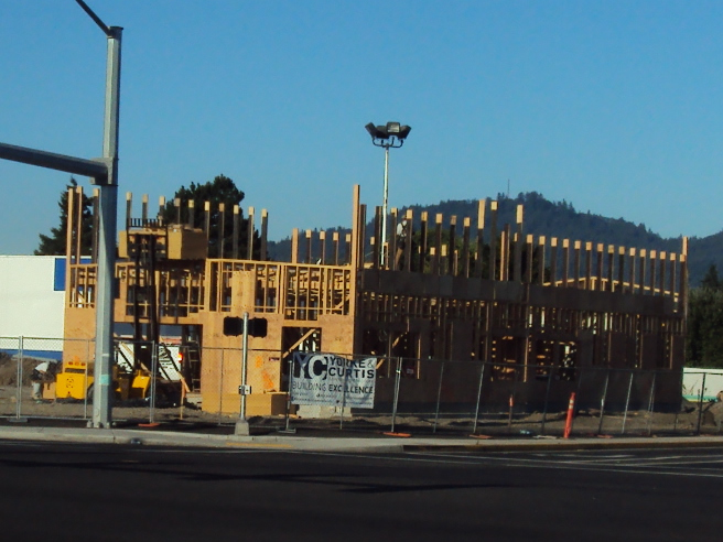 Jack in the Box: Under Construction,  Site Design for Jack in the Box Restaurant, Lebanon, OR (2011)