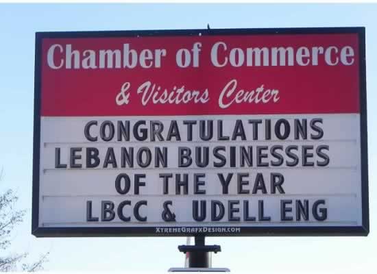 Udell Engineering Lebanon Small Business of the Year