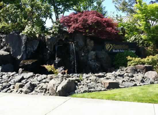 Fountain on Campus